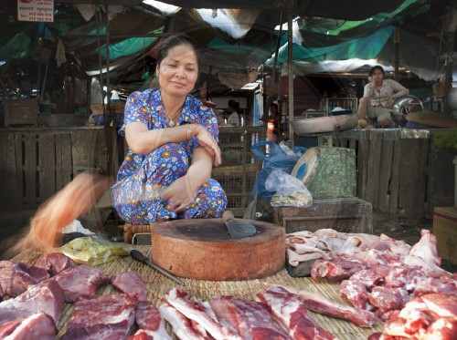 Kandal Markt in Phnom Penh| Kandal Market in Phnom Penh