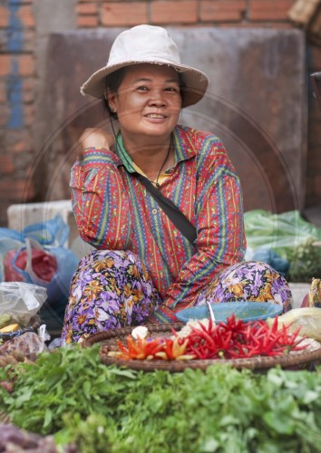 Kandal Markt in Phnom Penh| Kandal Market in Phnom Penh