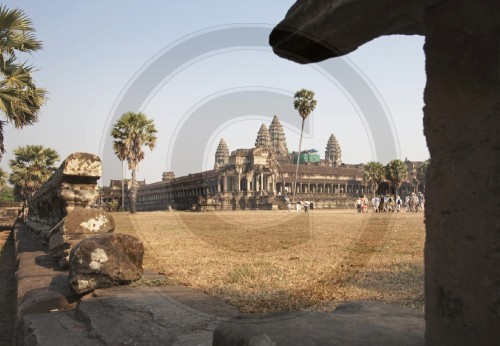 Tempelanlage Angkor Wat | Temple complex of Angkor Wat