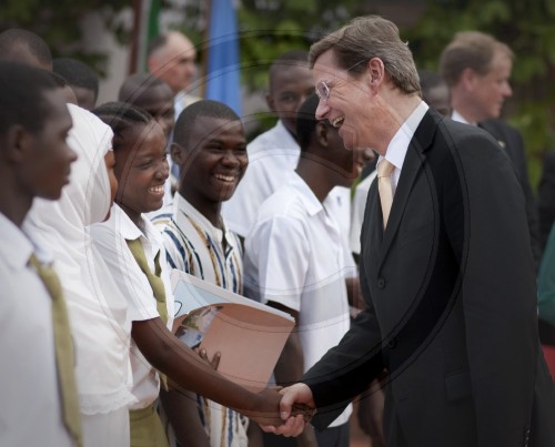 WESTERWELLE in Tansania