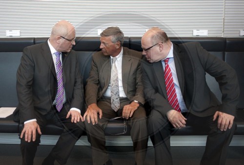 Volker KAUDER, Wolfgang BOSBACH und Peter ALTMAIER|Volker KAUDER, Wolfgang BOSBACH and Peter ALTMAIER