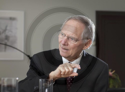 Interview Schaeuble | Schaeuble Interview