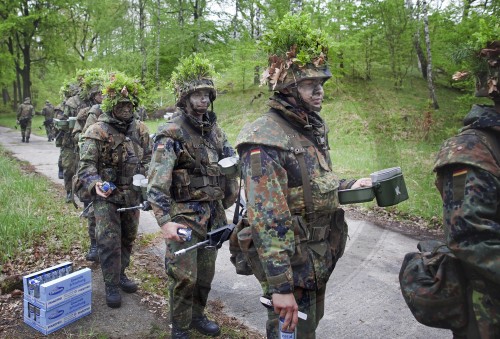 Rekruten bei der Bundeswehr | Recruits at the Bundeswehr