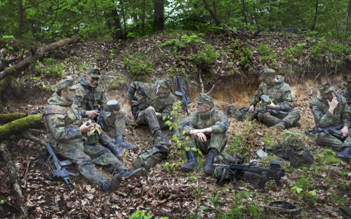 Rekruten bei der Bundeswehr | Recruits at the Bundeswehr