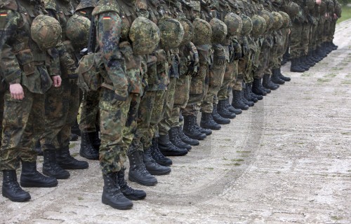 Rekruten bei der Bundeswehr | Recruits at the Bundeswehr