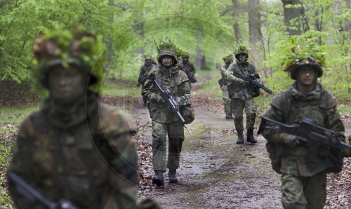 Rekruten bei der Bundeswehr | Recruits at the Bundeswehr