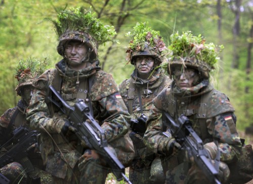 Rekruten bei der Bundeswehr | Recruits at the Bundeswehr