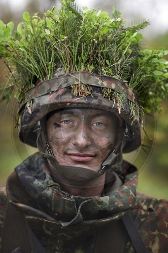 Rekrut bei der Bundeswehr | Recruit at the Bundeswehr