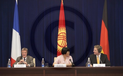 WESTERWELLE besucht Kirgisische Republik