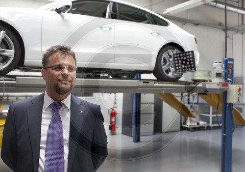 Peter Mosch, Gesamtberiebsratsvorsitzender im Ausbildungszentrum der Audi AG in Ingolstadt