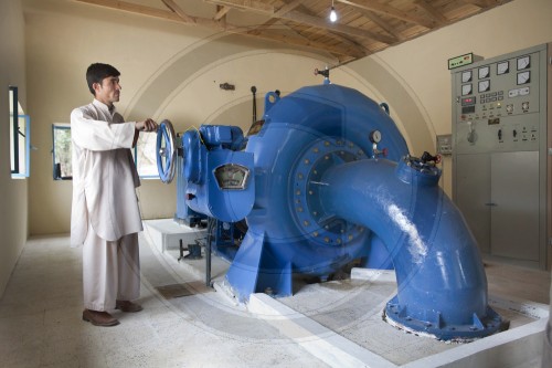 Wasserkraftwerk in Afghanistan