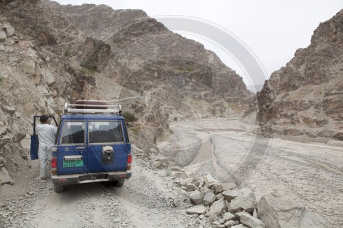 Strassenbau in Afghanistan