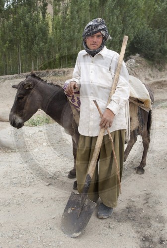 Portrait eines Afghanen