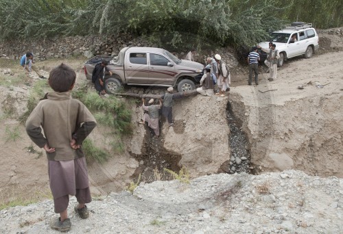 Unfall in Afghanistan