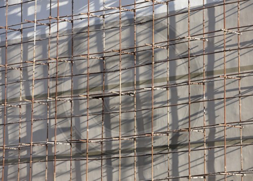 Baugeruest|Building scaffolding