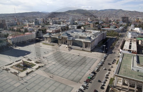 Suechbaatar Platz|Sukhbaatar Square