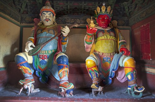 Buddhistisches Kloster in der Mongolei | Buddhist monastery in Mongolia