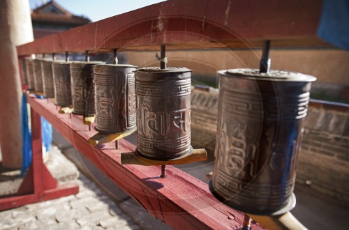 Buddhistisches Kloster in der Mongolei | Buddhist monastery in Mongolia