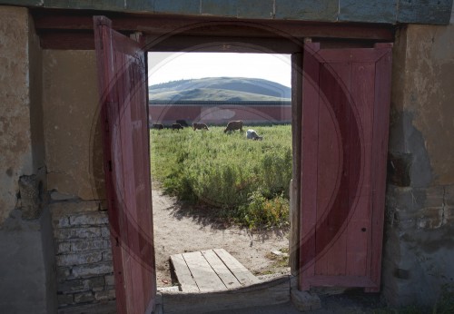 Buddhistisches Kloster in der Mongolei