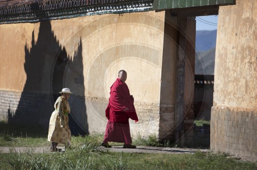 Buddhistisches Kloster in der Mongolei | Buddhist monastery in Mongolia