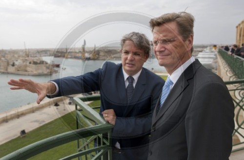 WESTERWELLE in der Republik Malta