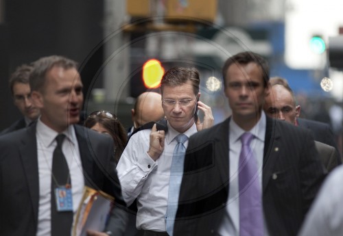 Guido WESTERWELLE , FDP , Bundesaussenminister in New York