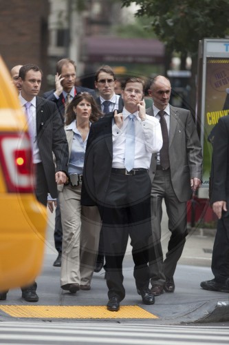 Guido WESTERWELLE , FDP , Bundesaussenminister und Vizekanzler bei der Eroeffnung des Nato Russland Rates in New York, 22.09.2010