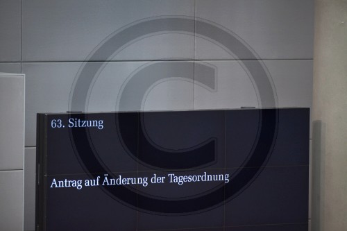 Antrag auf Aenderung der Tagesordnung