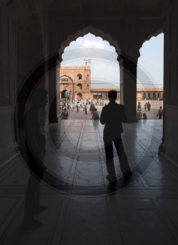 Jama Masjid Moschee | The Masjid-i Jahan-Numa , Jama Masjid mosque