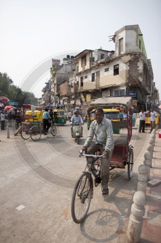 Strassenszene in Neu Delhi | Street scene in New Delhi