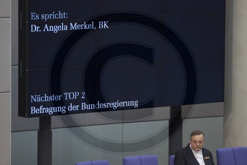 Saaldiener im Bundestag