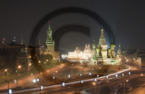 Moskau Stadtansicht Kreml