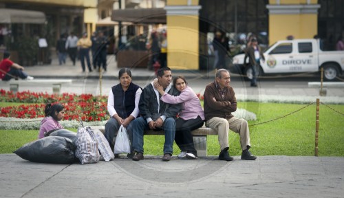 Strassenszene in Lima | Street scene in Lima