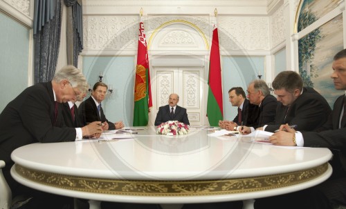 Westerwelle Lukaschenko Sikorski