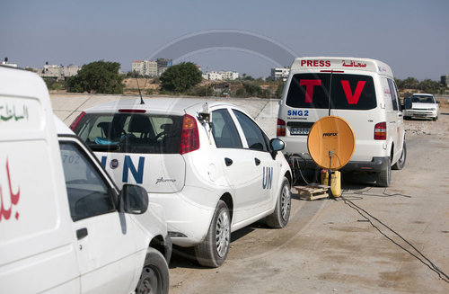 TV und UN in Gaza|TV and UN in Gaza