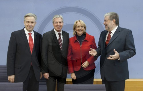 SPD-Ministerpraesidenten in der Bundespressekonferenz