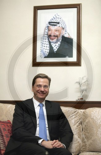 Westerwelle mit Arafat