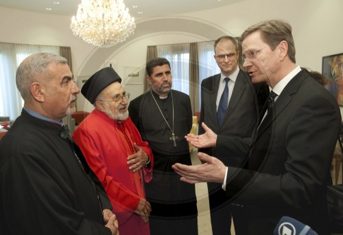 Westerwelle trifft christliche Geistliche in Bagdad
