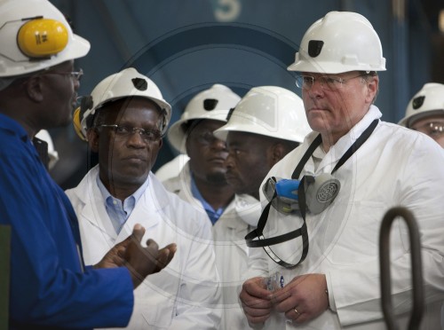 NIEBEL besucht Kupfermine in Sambia