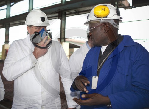 NIEBEL besucht Kupfermine in Sambia