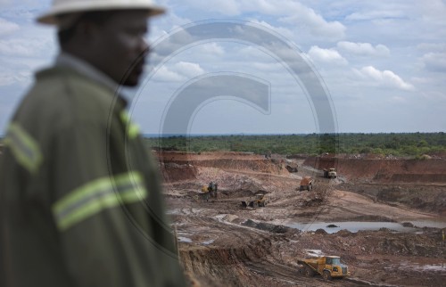 Kupfermine in Sambia