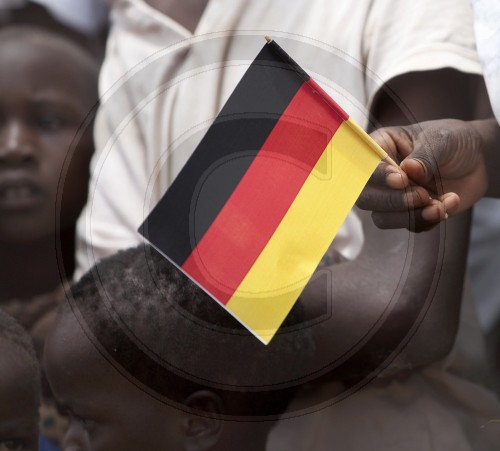 Deutsche Flagge in Afrika