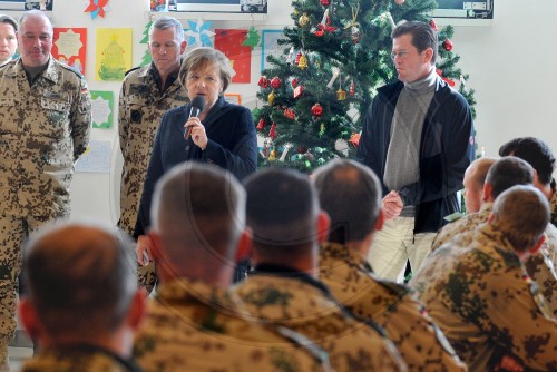 Bundeskanzlerin Angela Merkel besucht Afghanistan