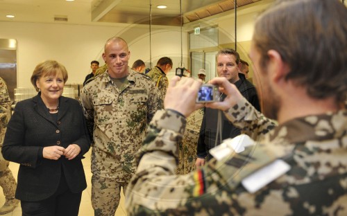 Bundeskanzlerin Angela Merkel besucht Afghanistan