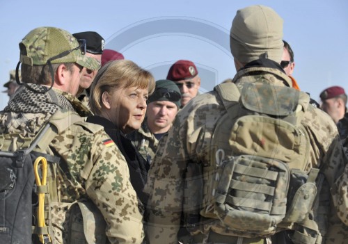 Bundeskanzlerin Angela Merkel besucht Afghanistan|Chancellor Angela Merkel visiting Afghanistan