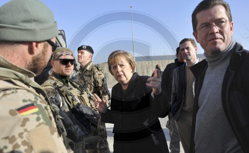 Bundeskanzlerin Angela Merkel besucht Afghanistan|Chancellor Angela Merkel visiting Afghanistan