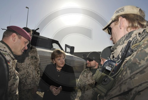 Bundeskanzlerin Angela Merkel besucht Afghanistan|Chancellor Angela Merkel visiting Afghanistan