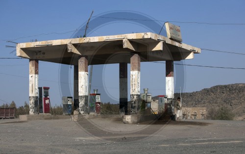 Tankstelle im Jemen | Gas station in Yemen