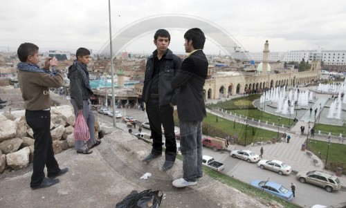 Stadtansicht von Erbil