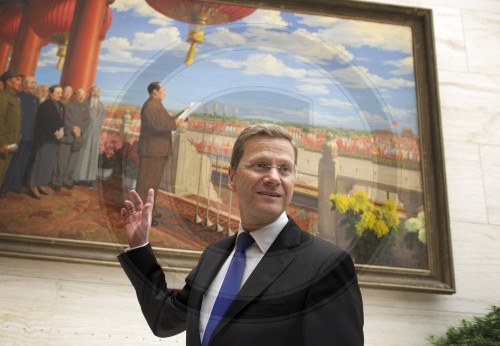 Westerwelle besucht Nationalmuseum in Peking